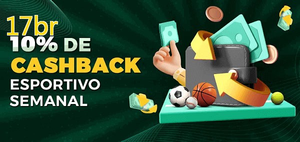 10% de bônus de cashback na 17br
